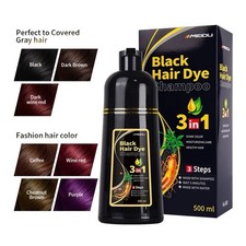 Black Hair Dye Shampoo - Can