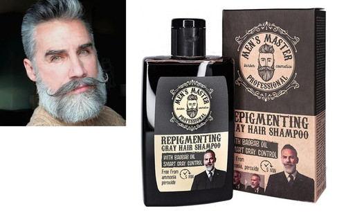 Repigmenting gray hair - hair, shampoo