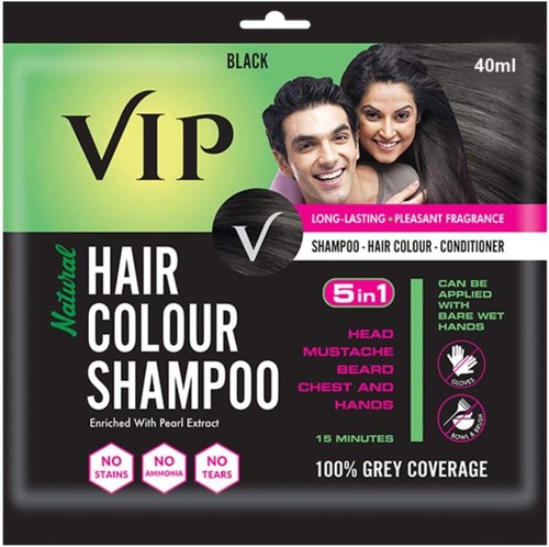 Natural hair colour shampoo - colour, 5