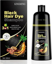 Black Hair Dye Shampoo 3 in 1