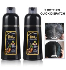 2 PACK-MEIDU 3 in 1 Black Hair