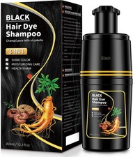 Black Hair Dye Shampoo 3 in 1