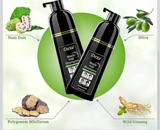 Black Hair Color Shampoo 400ml