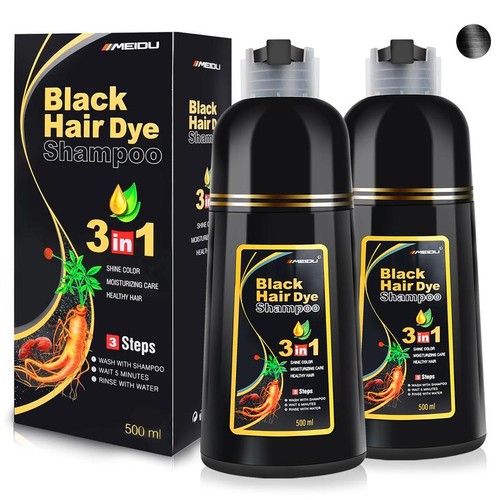 Meidu black hair dye - meidu, 3